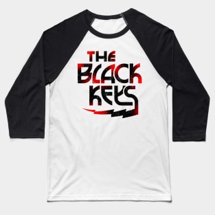 BLACK KEYS SHADOW RED Baseball T-Shirt